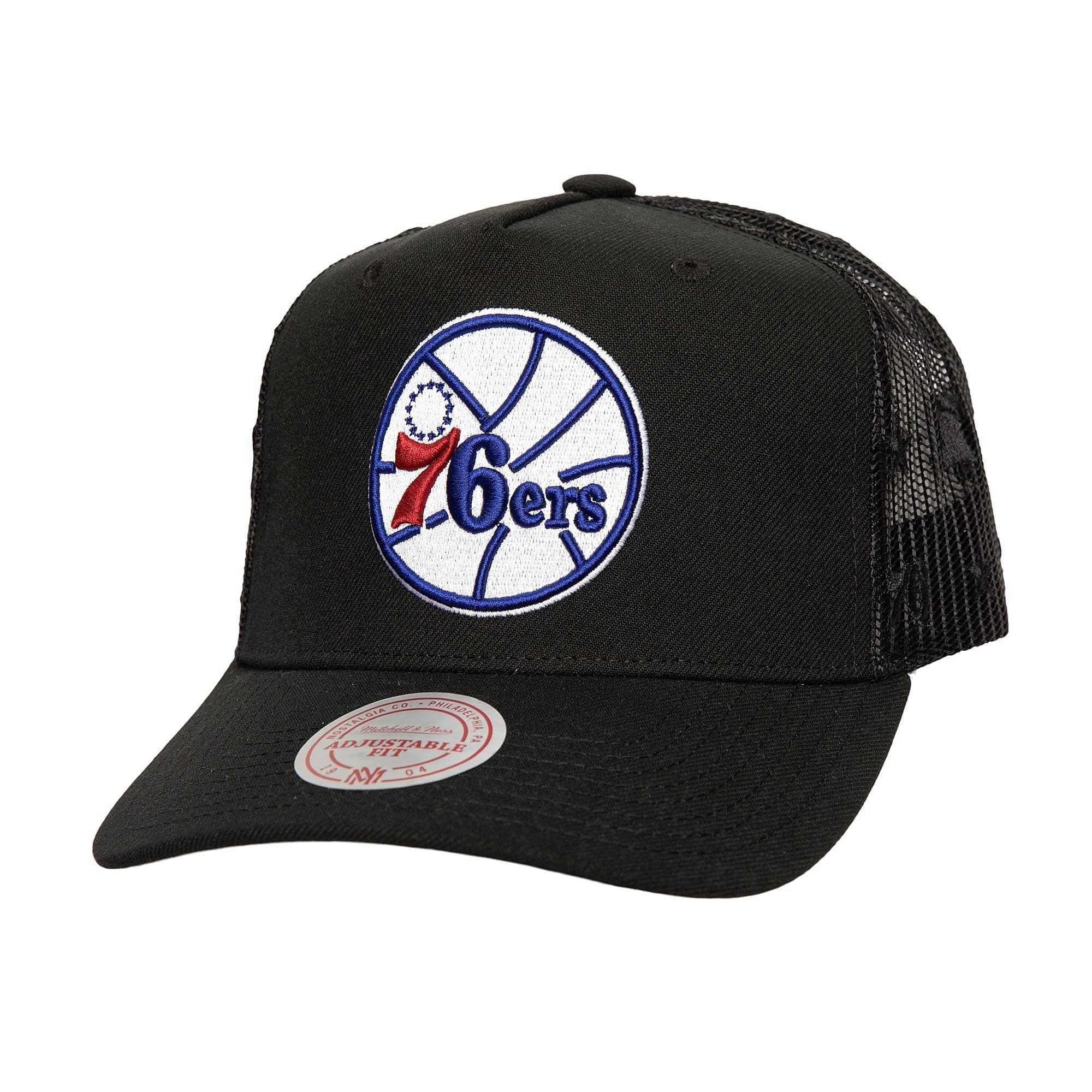 Бейсболка Mitchell & Ness Monogram Trucker HWC Philadelphia 76ers