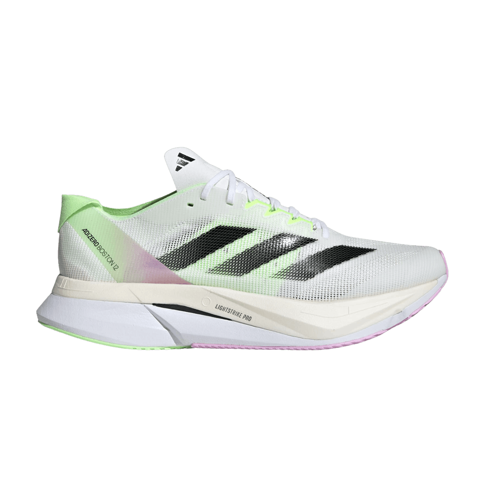 Кроссовки adidas Adizero Boston 12 'White Green Spark'