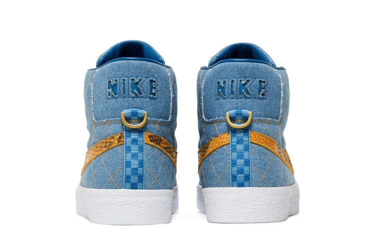 Кроссовки Nike Supreme x Zoom Blazer Mid QS SB 'Denim' Sample