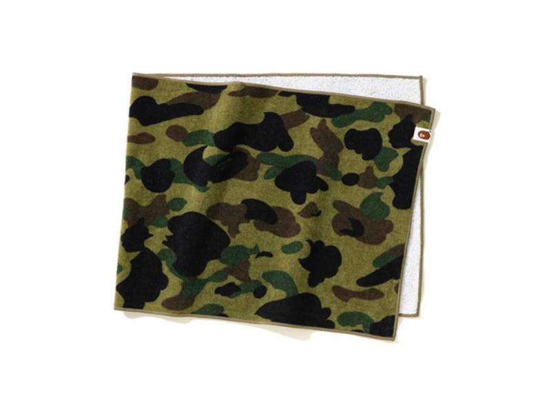 BAPE-1st-Camo-Sport-Towel-Green-1