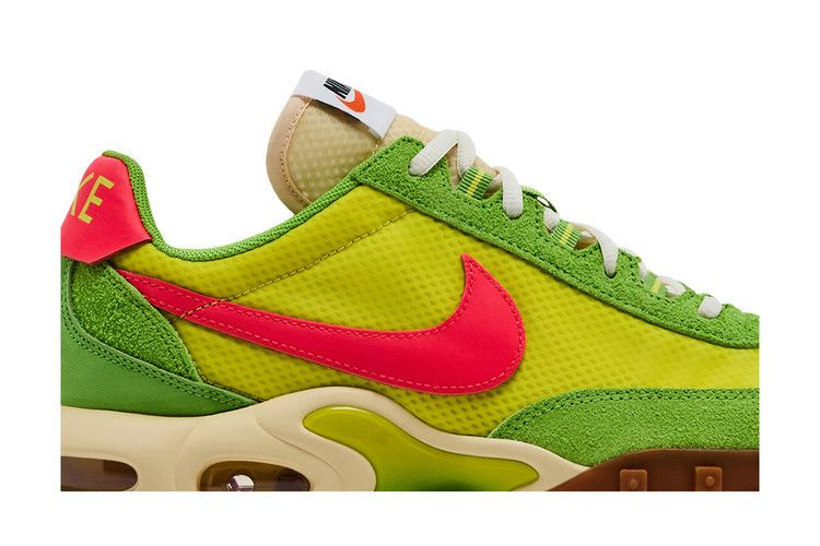 Кроссовки Nike Air Max Waffle Racer SP 'Electrolime Flash Crimson'
