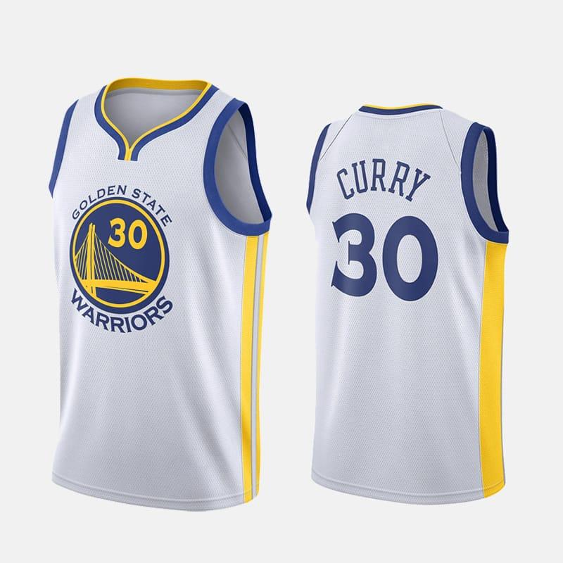Баскетбольная джерси Ehot Curry 30 White Jersey