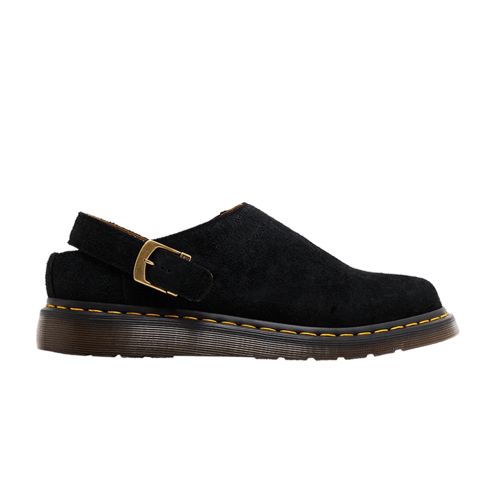 Dr. Martens Isham Desert Oasis Suede Mule 'Black'