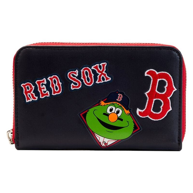 MLB-Boston-Red-Sox-Patches-Zip-Around-Wallet-1