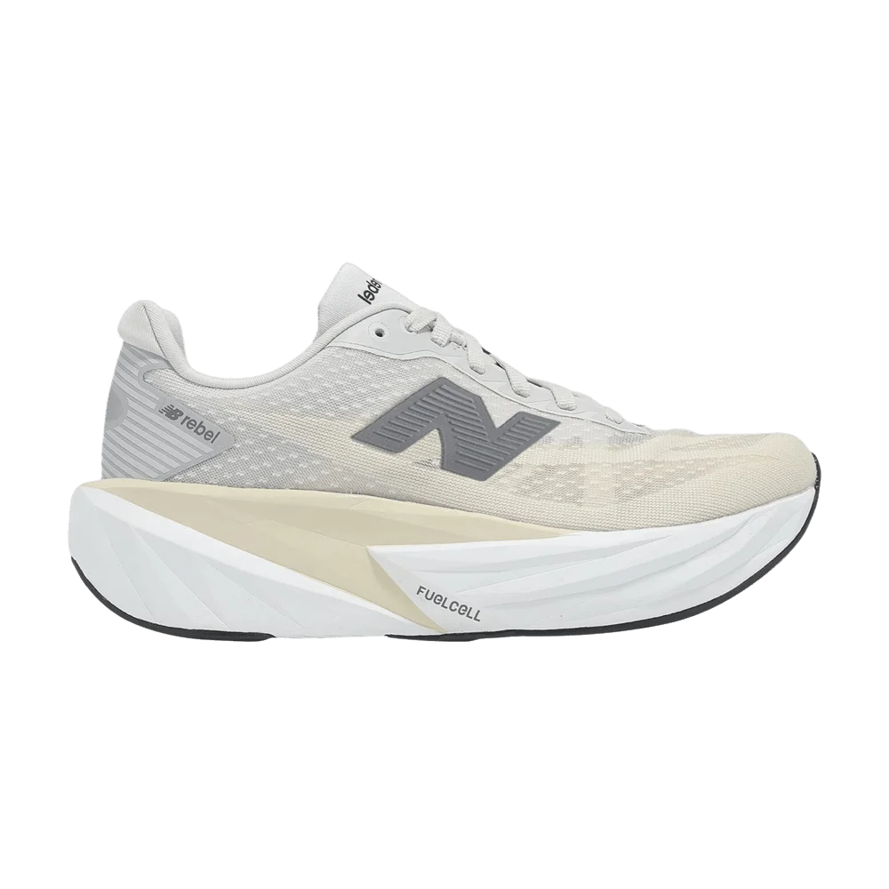 Кроссовки New Balance Wmns Fuelcell Rebel V5 D Wide' Grey Matter Linen White'