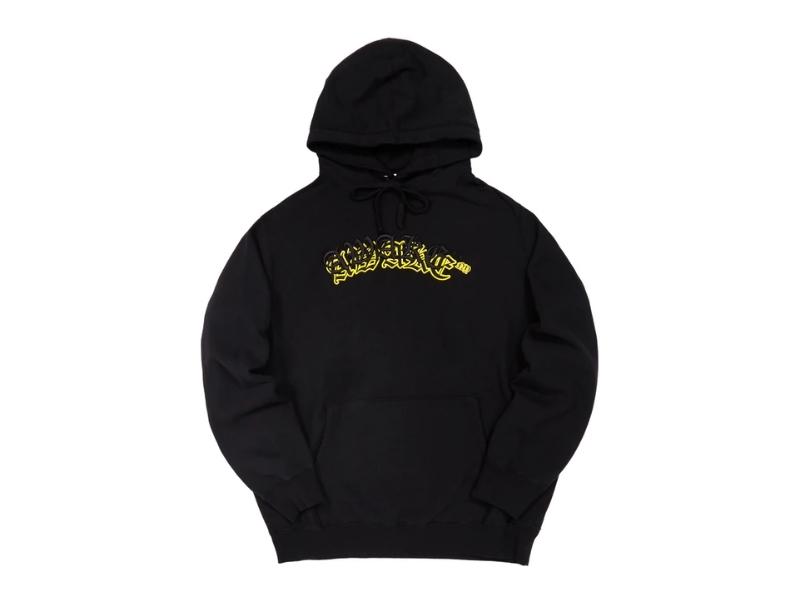 Худи Awake Embroidered Double Varsity Hoodie Black