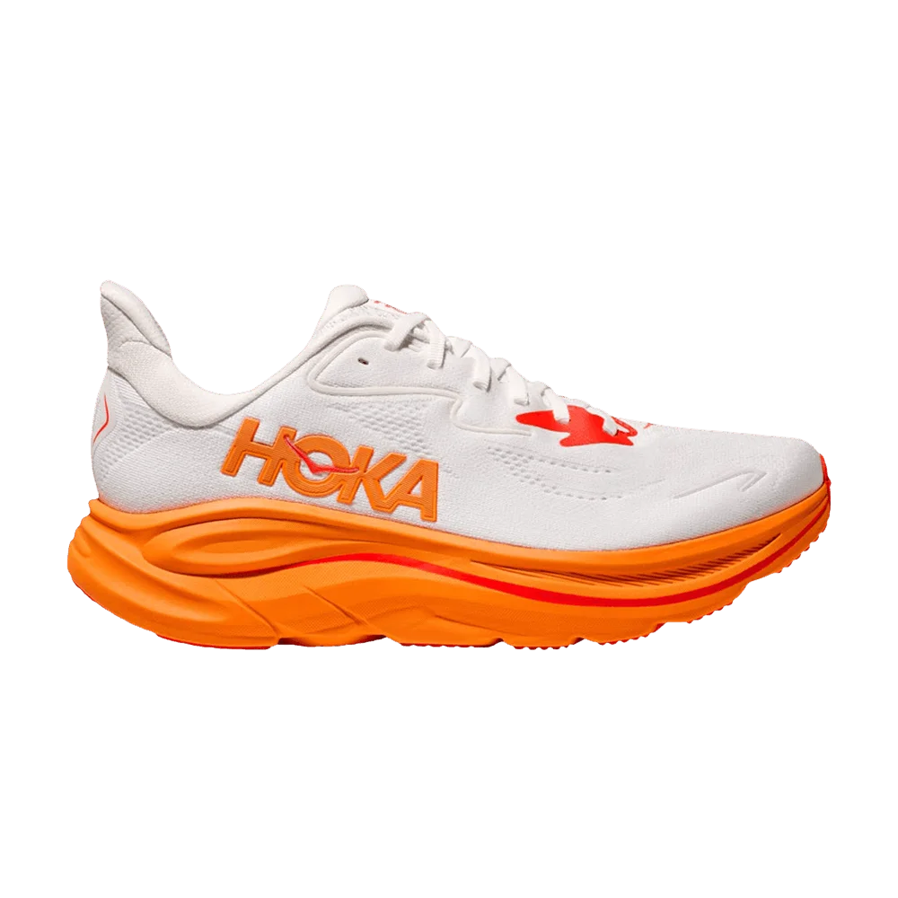 Krossovki-HOKA-Wmns-Clifton-10-Frost-Orange-Zest
