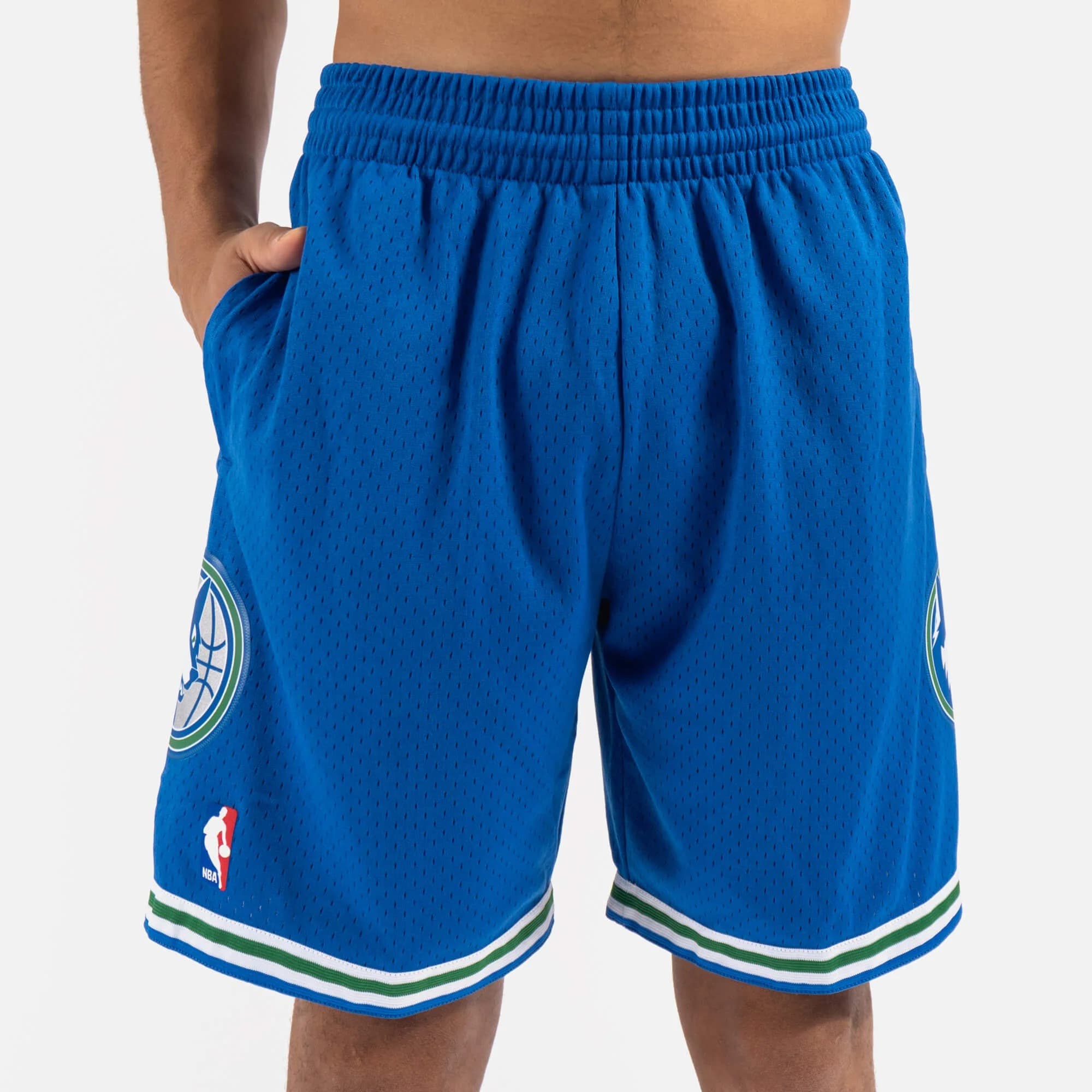 Спортивные шорты Mitchell & Ness Minnesota Timberwolves 1993-94 Hardwood Classics Throwback Swingman NBA Shorts