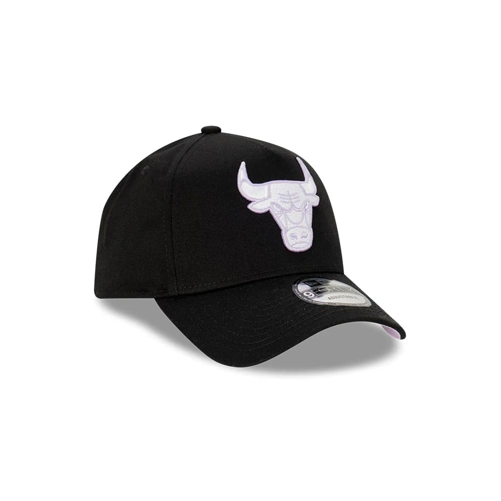 Бейсболка New Era Chicago Bulls Lilac 9FORTY A-Frame NBA Snapback Hat