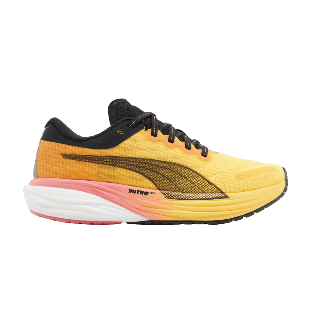 Кроссовки Puma Deviate Nitro 2 'Sunset Glow Sun Stream Black'