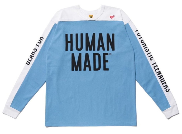 Футболка HUMAN MADE Futuristic Long Sleeve T-Shirt Multicolor