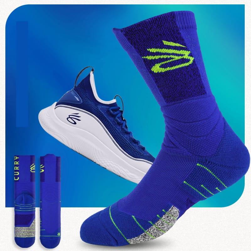 Спортивные носки Ehot Curry Blue-Green Quarter Socks