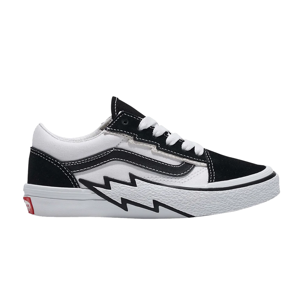 Кроссовки Vans Old Skool Kids 'Bolt - Black'