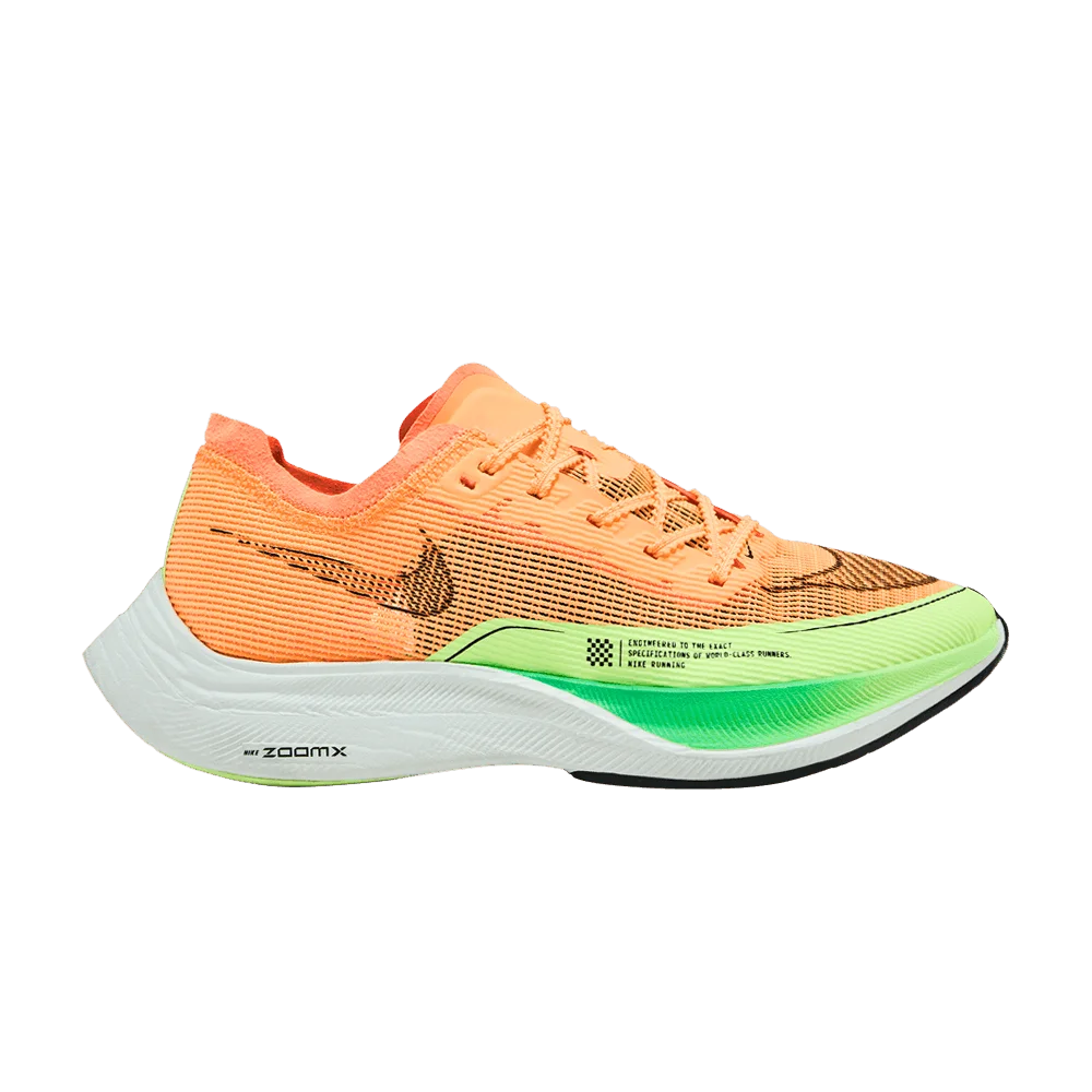 Кроссовки Nike Wmns ZoomX Vaporfly Next% 2 'Peach Cream Green Shock'