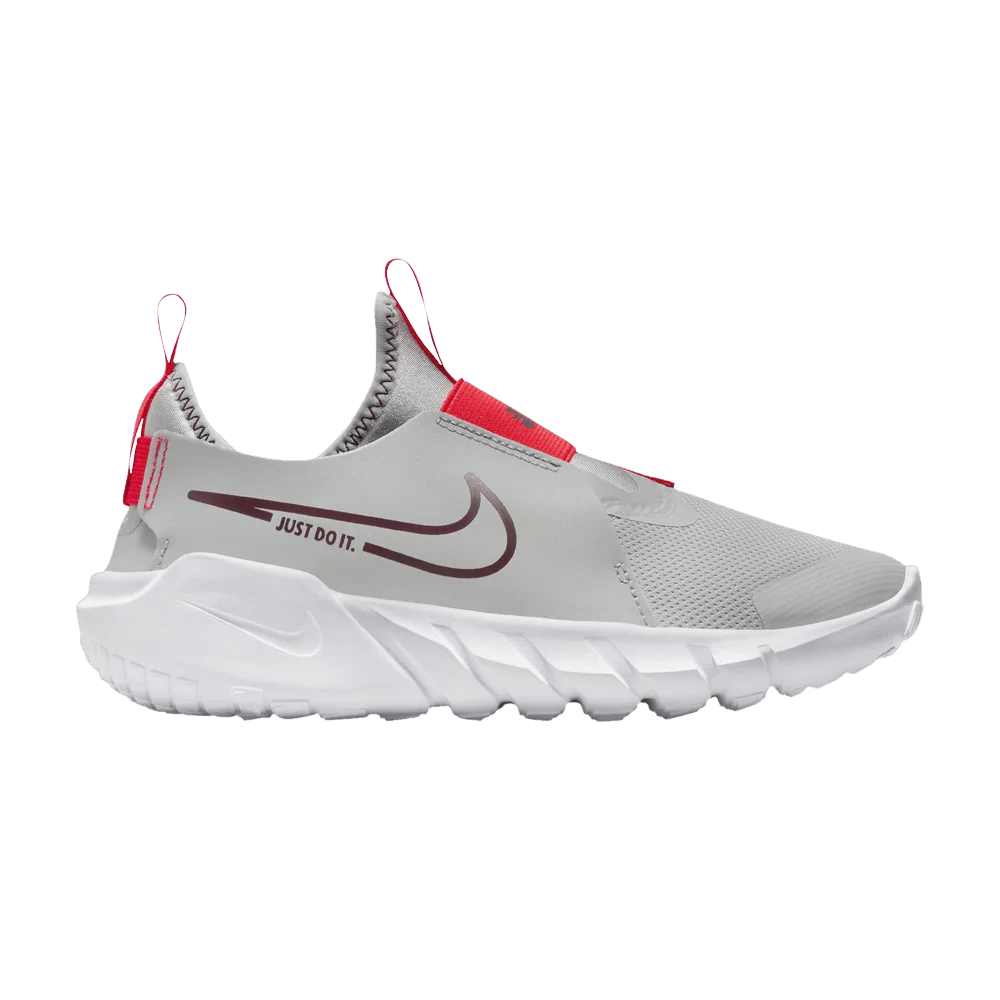 Krossovki-Nike-Flex-Runner-2-GS-Light-Smoke-Team-Red