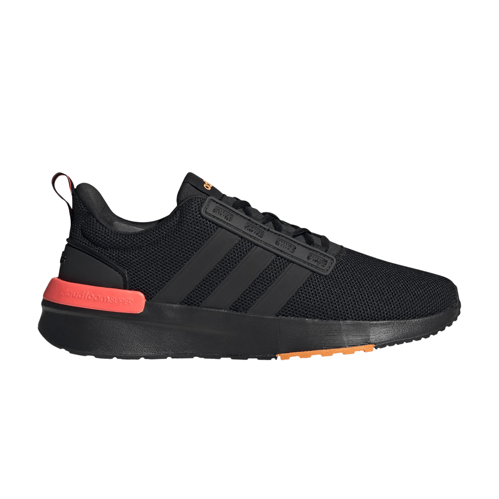 Кроссовки Adidas Racer TR21 'Black Orange Rush'