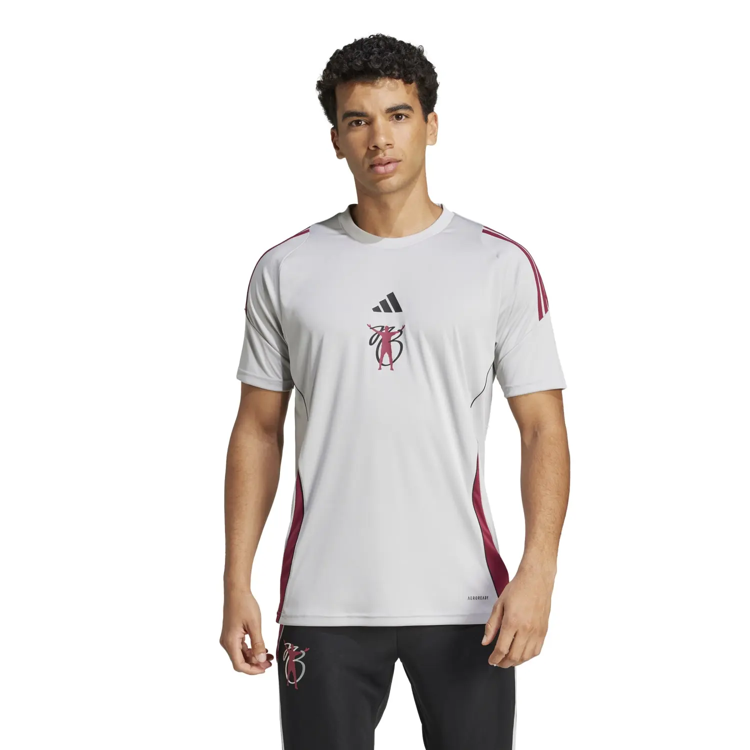 Спортивная мужская футболка Shirt adidas Jude Bellingham Grey