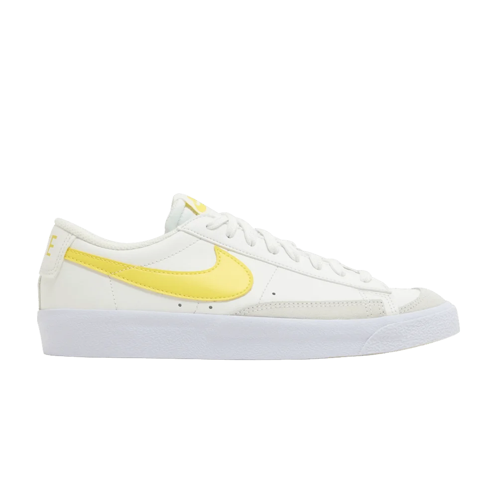 Krossovki-Nike-Blazer-Low-77-GS-White-Opti-Yellow