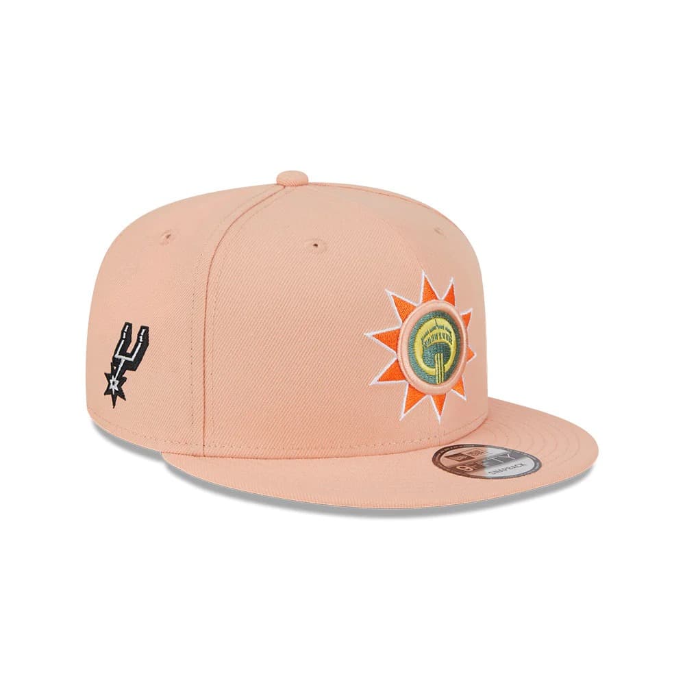 Бейсболка New Era San Antonio Spurs 9FIFTY Alternate 2024 City Edition NBA Snapback Hat