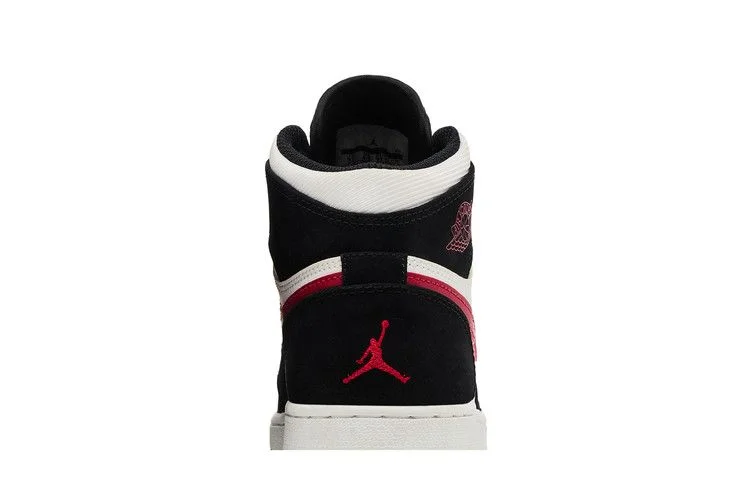Кроссовки Air Jordan 1 Retro High BG 'Black Red White'
