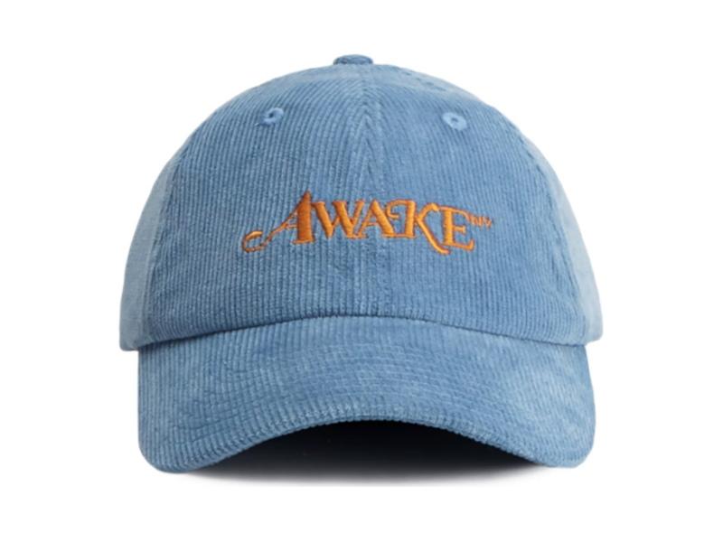 Awake-Corduroy-Classic-Logo-Dad-Hat-Light-Blue