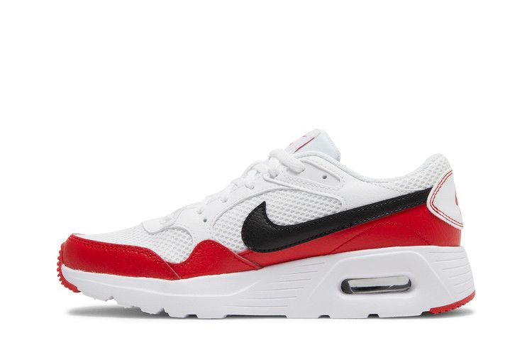 Кроссовки Nike Air Max SC GS 'White University Red'