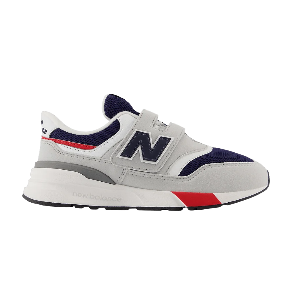 Кроссовки New Balance 997R Hook & Loop Little Kid Wide 'Elegant Grey Dark Navy'