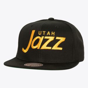 Mitchell-Ness-Black-Utah-Jazz-NBA-90s-Draft-Day-Snapback-Hat-300x300