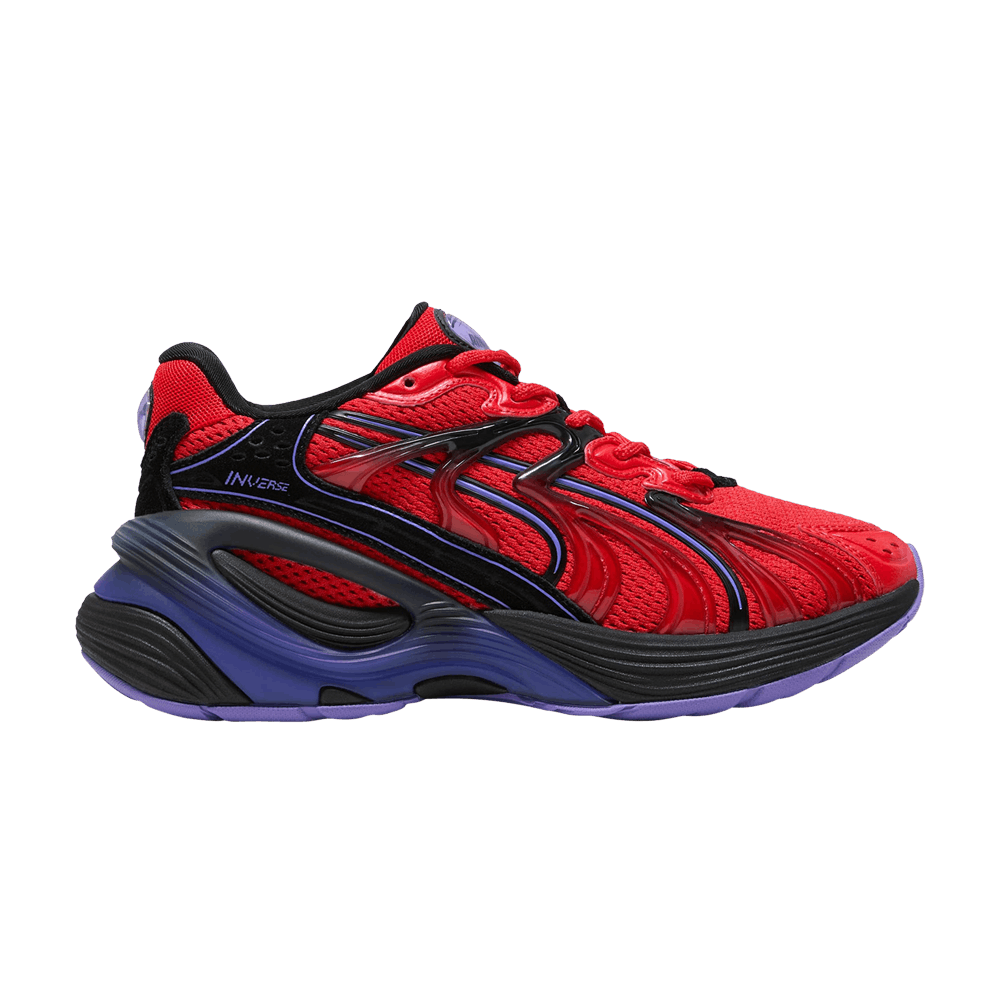 Кроссовки Puma Inverse Rev Big Kid 'Red Dark Amethyst'