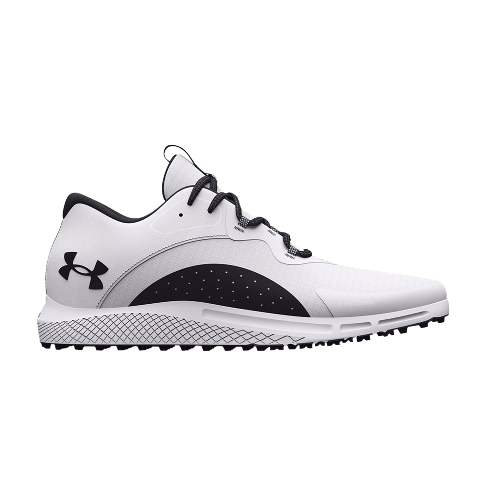Кроссовки Under Armour Charged Draw 2 Spikeless Golf 'White Black'