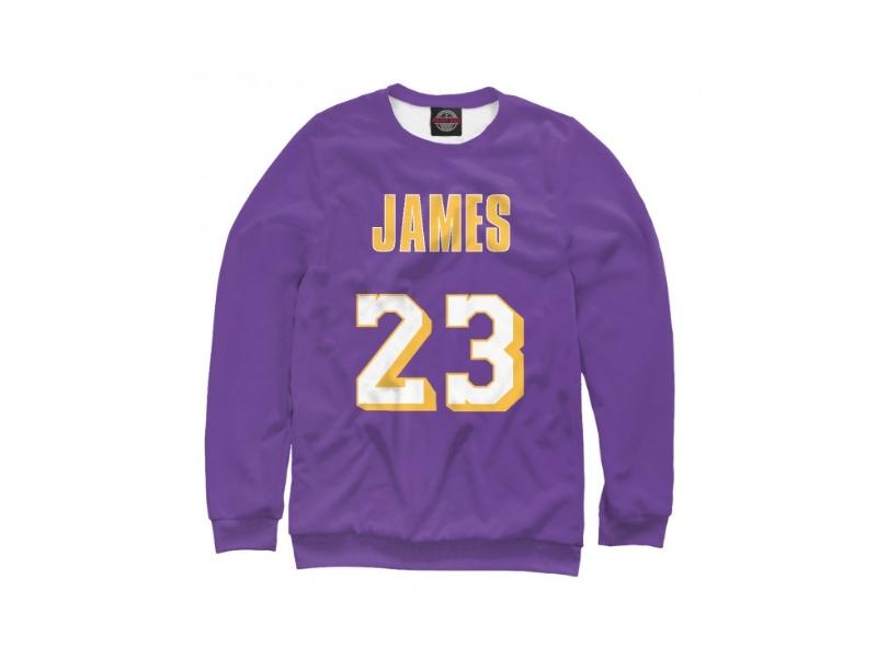 Свитшот James 23 Фиолетовый свитшот