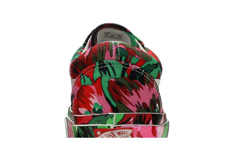Кроссовки Vans Kenzo x OG Old Skool LX 'Floral Red'