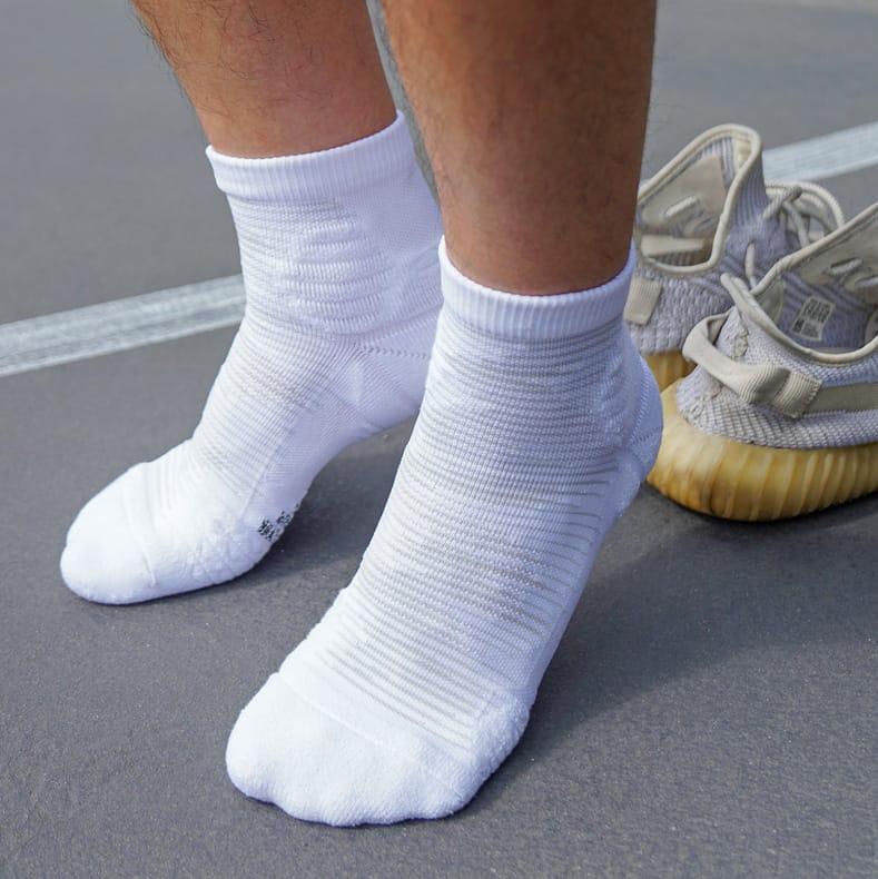 Ehot-Ace-White-Beige-Quarter-Socks-2