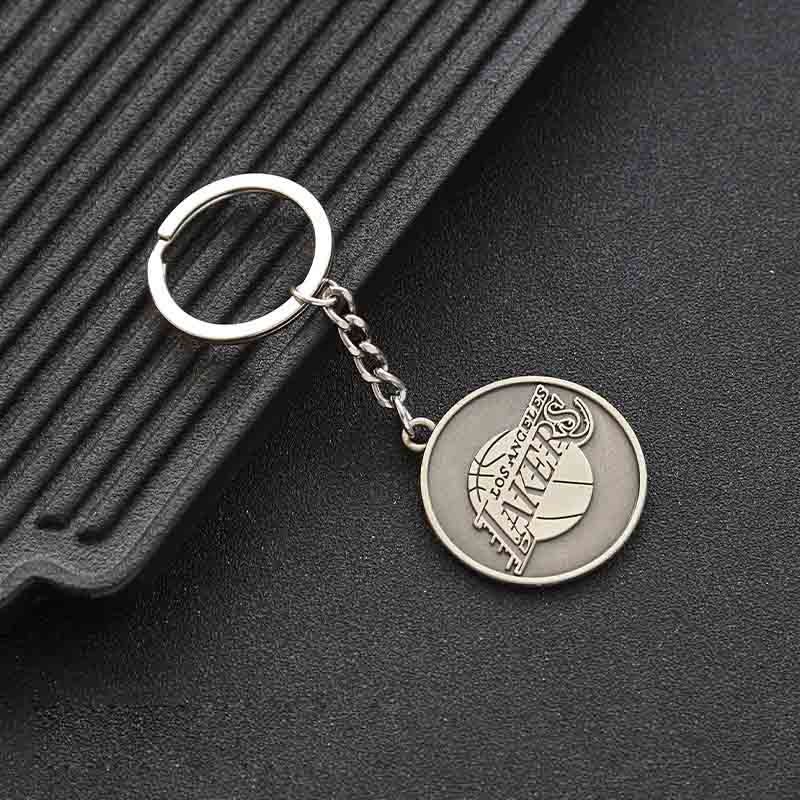 Брелок для ключей Jinduo Lakers Steel Logo Keychain