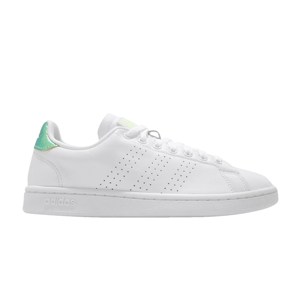 Krossovki-Adidas-Wmns-Advantage-White-Hi-Res-Yellow