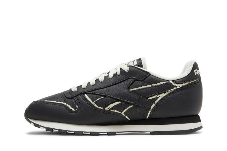 Кроссовки Reebok Keith Haring x Classic Leather 'Dog Blackboard Chalk Drawing'
