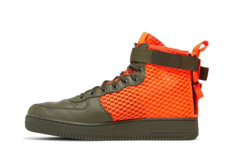 Кроссовки Nike SF Air Force 1 Mid QS 'Cargo Khaki Crimson'