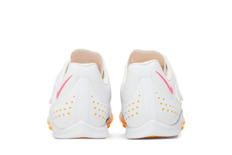 Кроссовки Nike Air Zoom Long Jump Elite 'White Hyper Pink Orange'