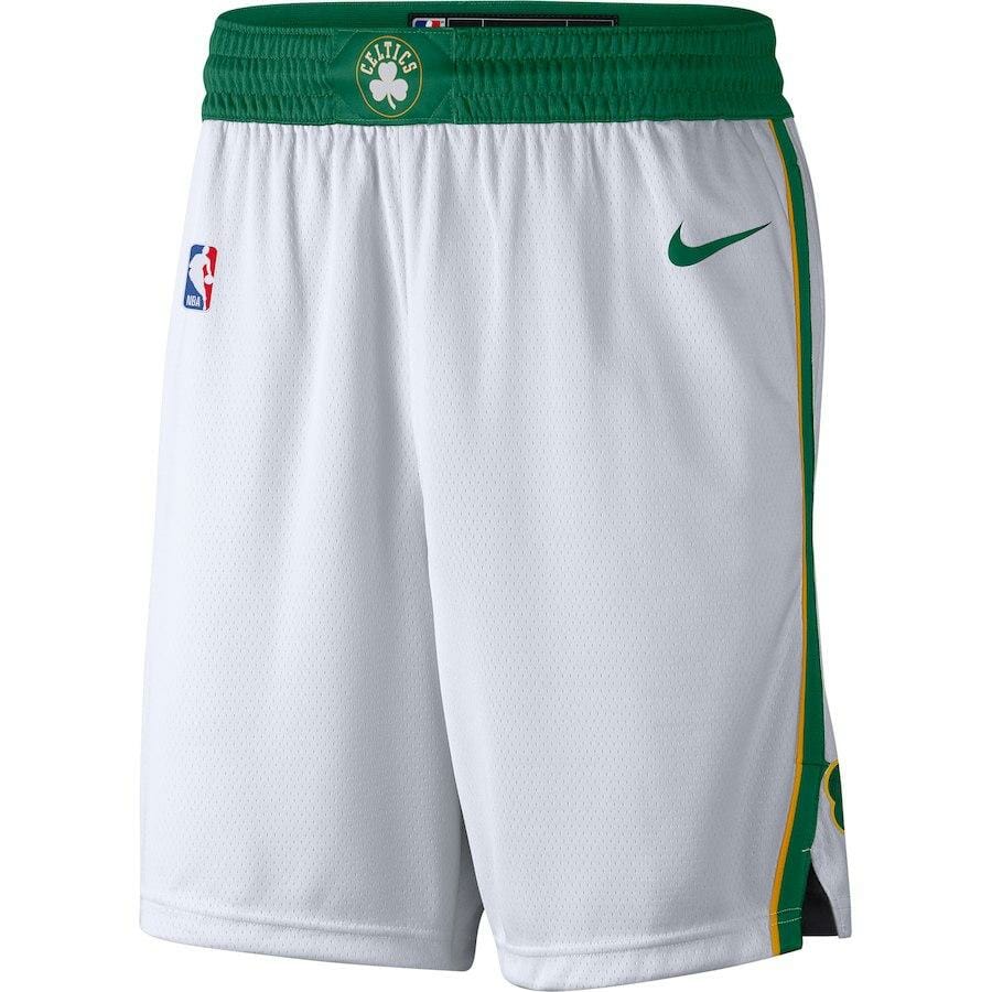 Спортивные шорты 2018-19 Boston Celtics Swingman NBA City Edition Shorts White