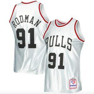1997-98-Chicago-Bulls-91-Dennis-Rodman-Hardwood-Classics-75th-Anniversary-Platinum-Jersey-1-300x300