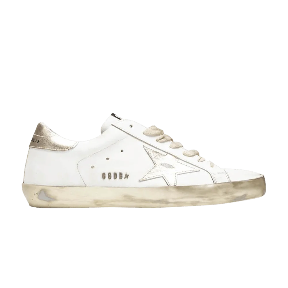 Кроссовки Golden Goose Wmns Superstar 'White Gold'