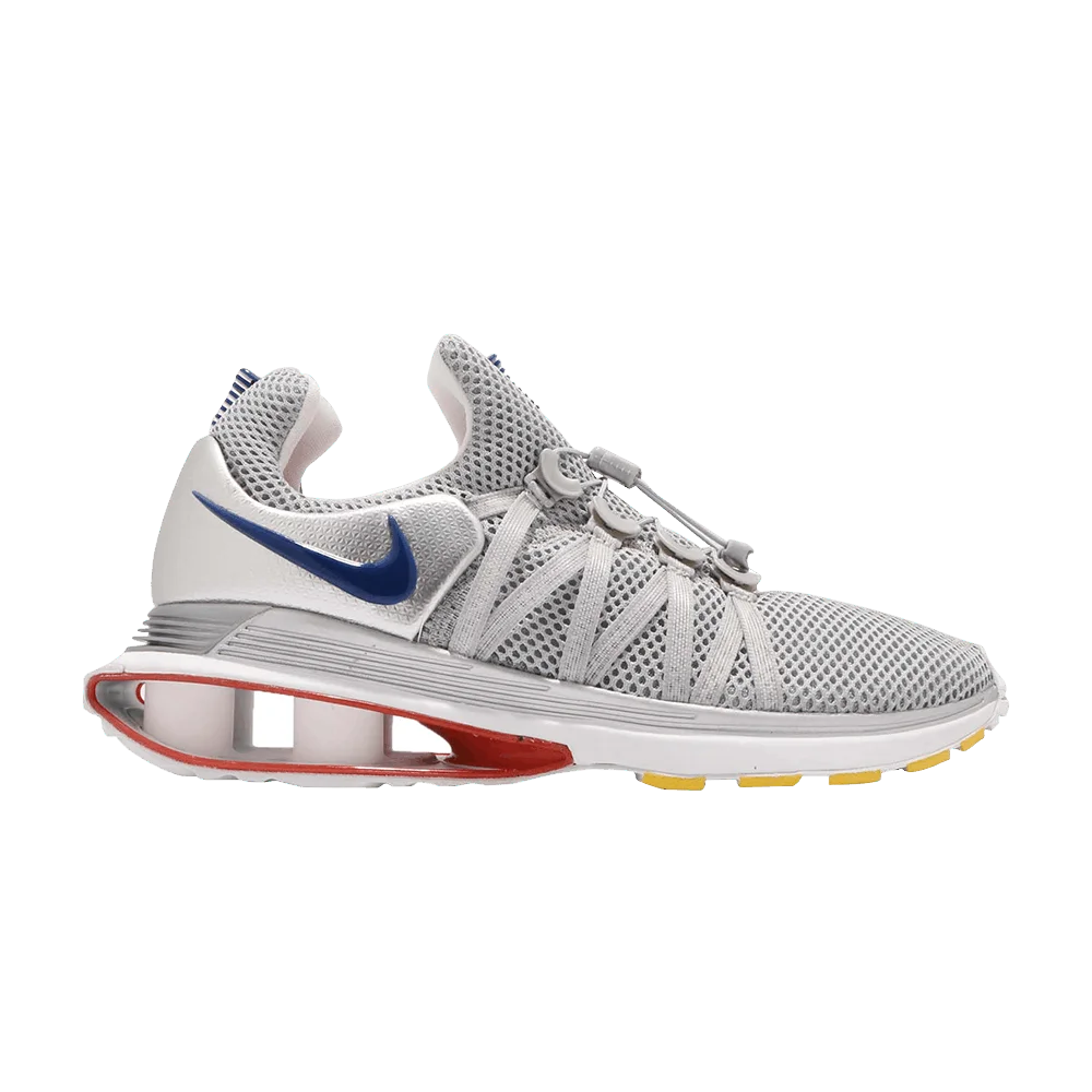 Krossovki-Nike-Shox-Gravity-Metallic-Silver
