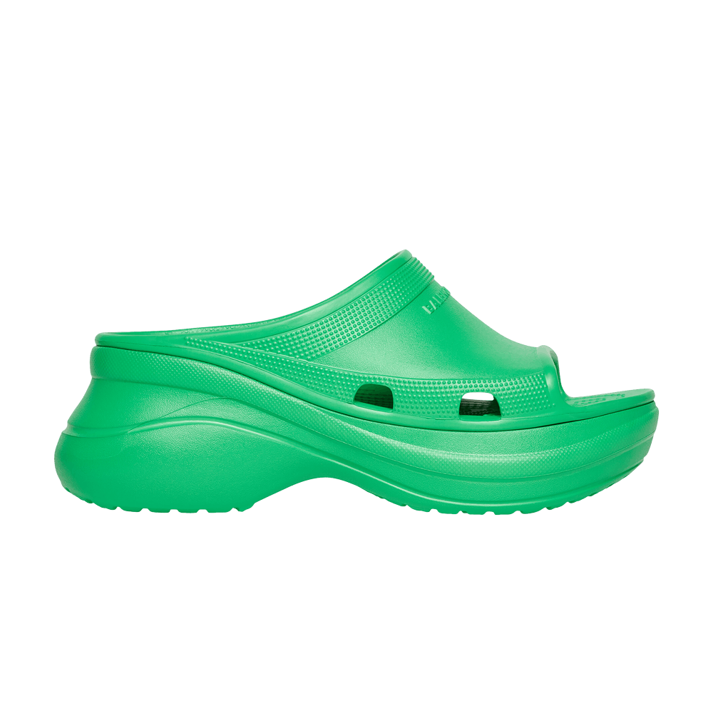 Сандалии Crocs x Balenciaga Wmns Pool Slide Sandal 'Green'
