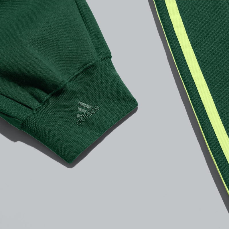 Платье adidas Ivy Park Hooded Cutout Dress Dark Green