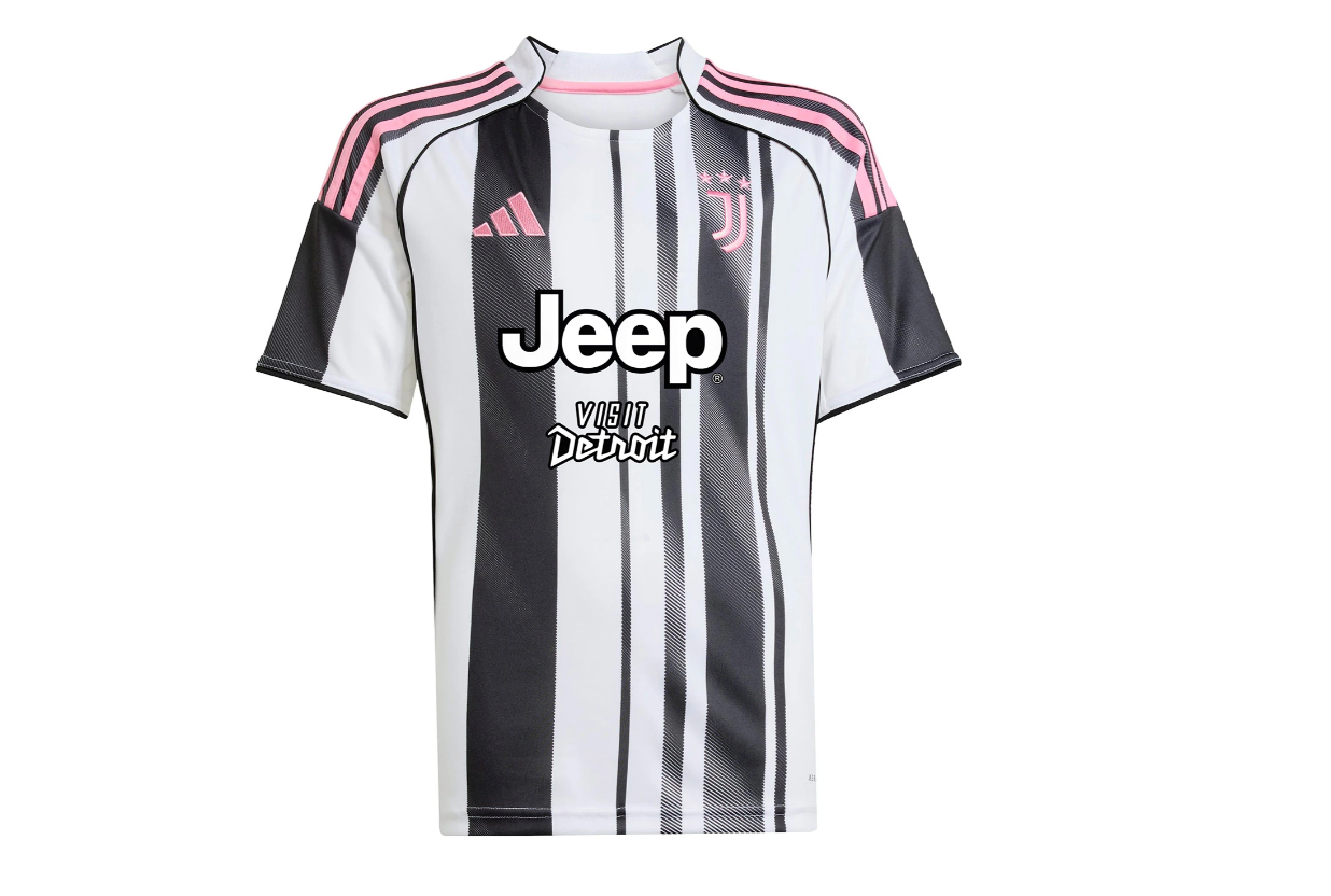 Детское футбольное джерси JUVENTUS home jersey 25/26 CUSTOM