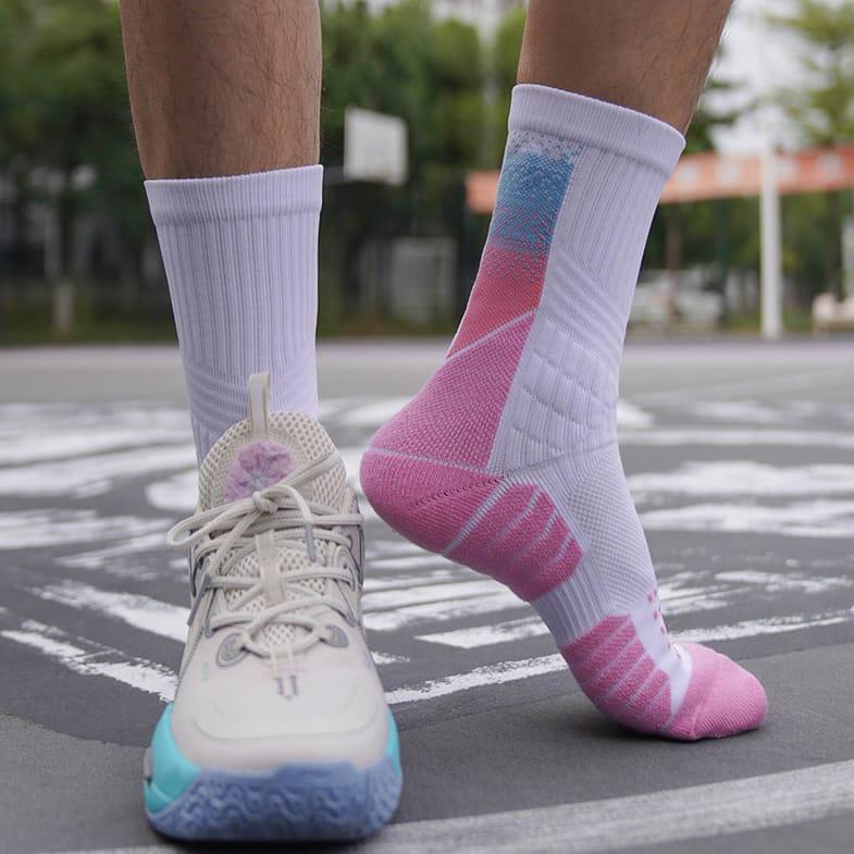 Спортивные носки Ehot Formation White-Pink Crew Socks