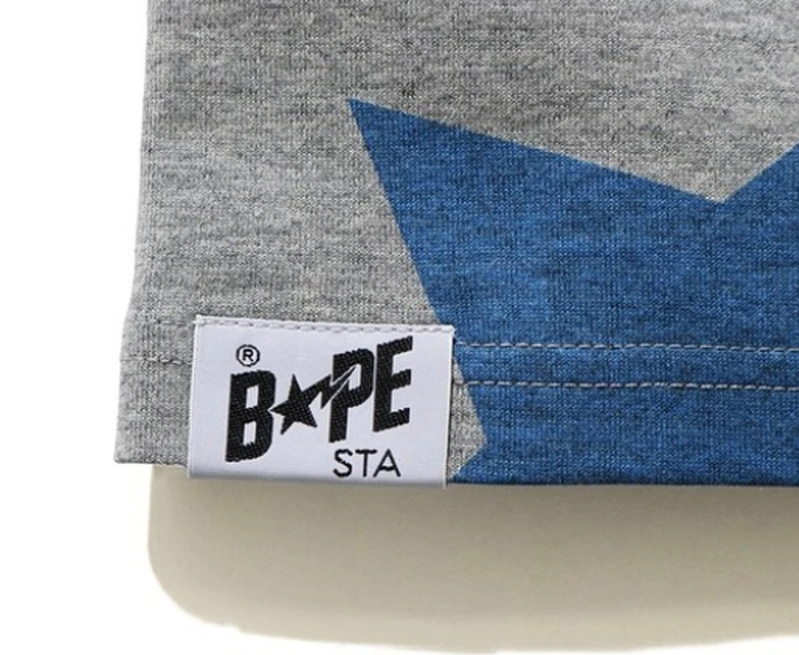 Спортивные шорты BAPE STA Pattern Sweat Shorts Gray/Blue