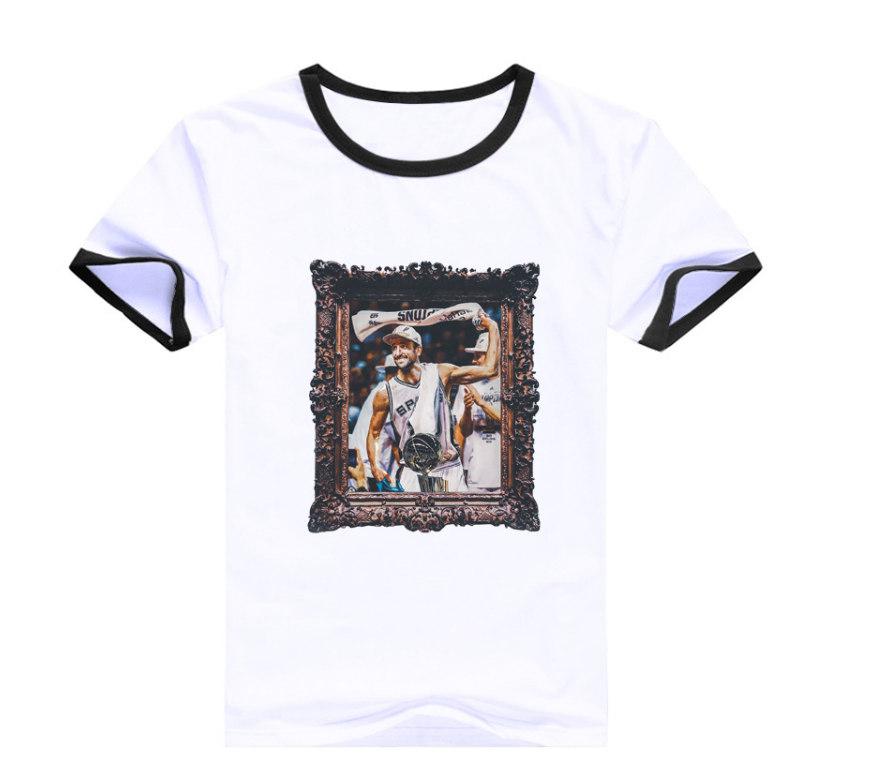 Футболка Manu Ginobili White T2