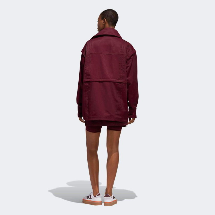 Куртка adidas Ivy Park Convertible Track Jacket Maroon