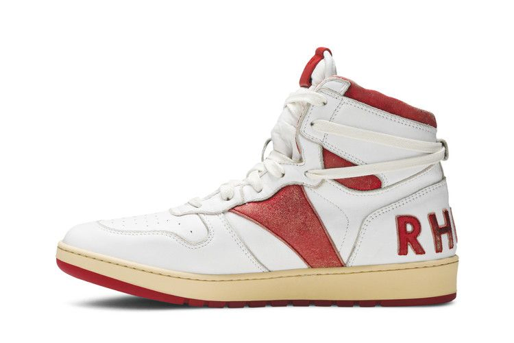 Кроссовки Rhude Rhecess High 'White Red'